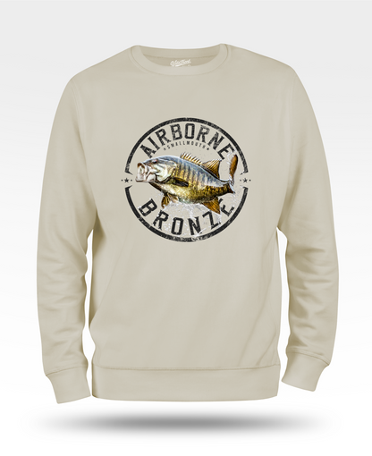 Airborne Bronze - Smallmouth Bass Sweatshirt