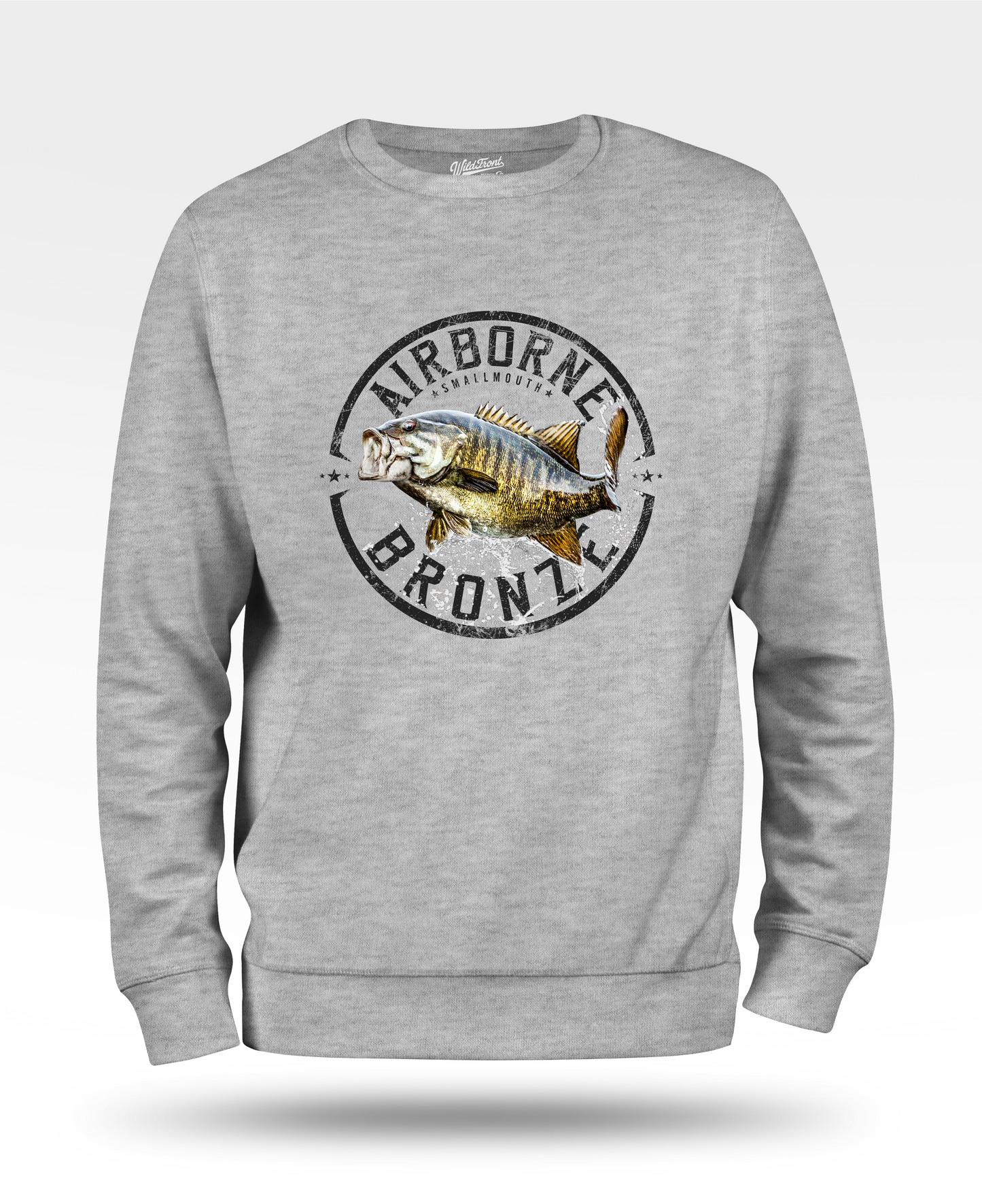Airborne Bronze - Smallmouth Bass Sweatshirt