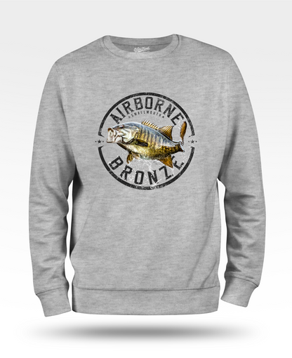 Airborne Bronze - Smallmouth Bass Sweatshirt