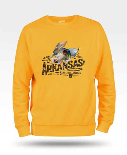 Arkansas Mallard Sweatshirt - State Collection
