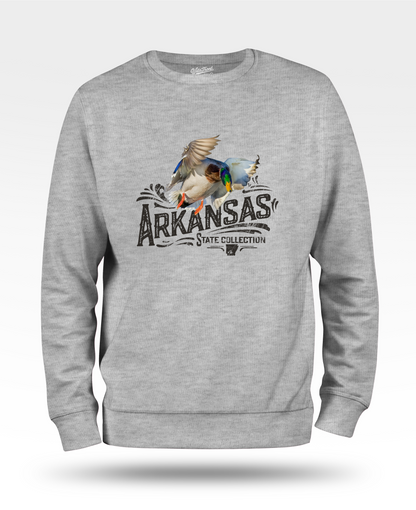 Arkansas Mallard Sweatshirt - State Collection