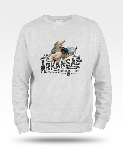 Arkansas Mallard Sweatshirt - State Collection