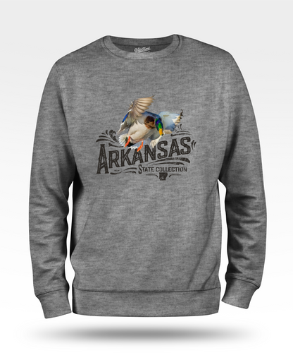 Arkansas Mallard Sweatshirt - State Collection