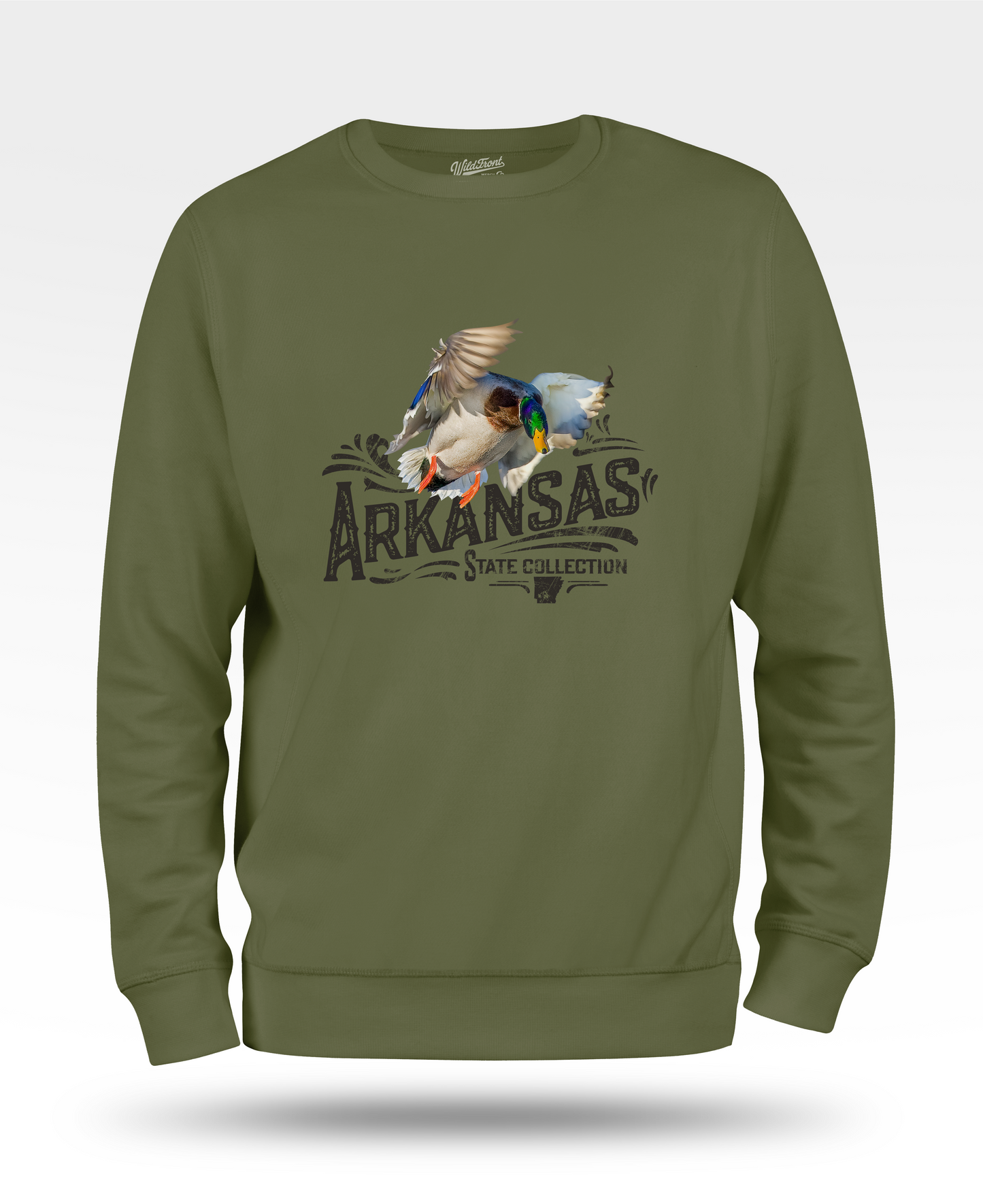 Arkansas Mallard Sweatshirt - State Collection