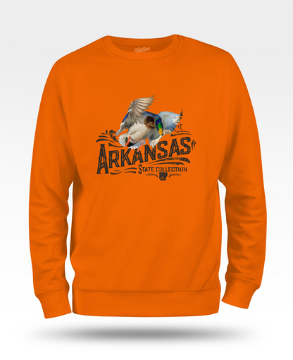 Arkansas Mallard Sweatshirt - State Collection