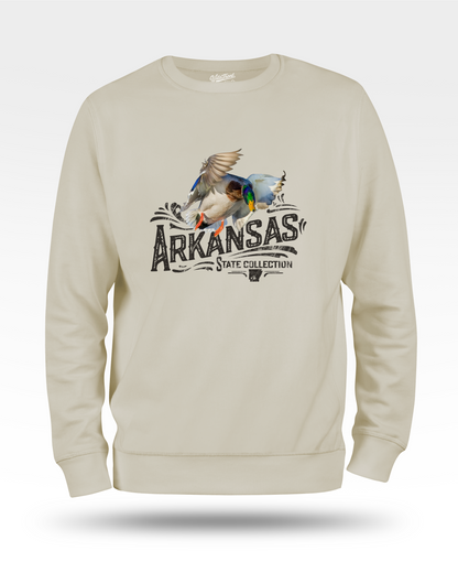 Arkansas Mallard Sweatshirt - State Collection