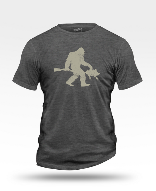 Bigfoot Duck Hunting T-Shirt