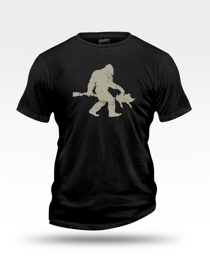 Bigfoot Duck Hunting T-Shirt
