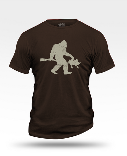 Bigfoot Duck Hunting T-Shirt