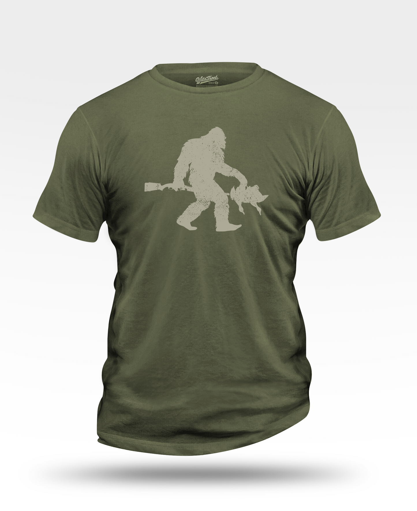 Bigfoot Duck Hunting T-Shirt