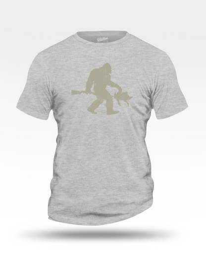 Bigfoot Duck Hunting T-Shirt