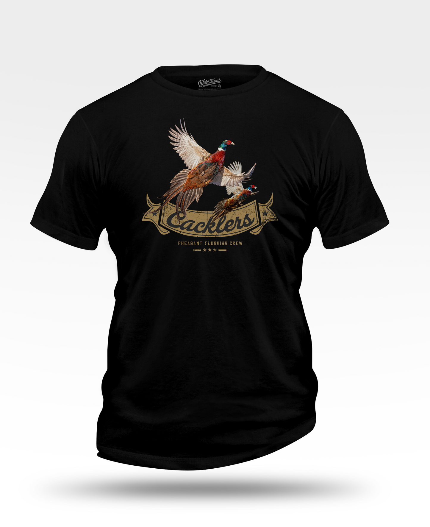 Cacklers Flushing Pheasants T-Shirt