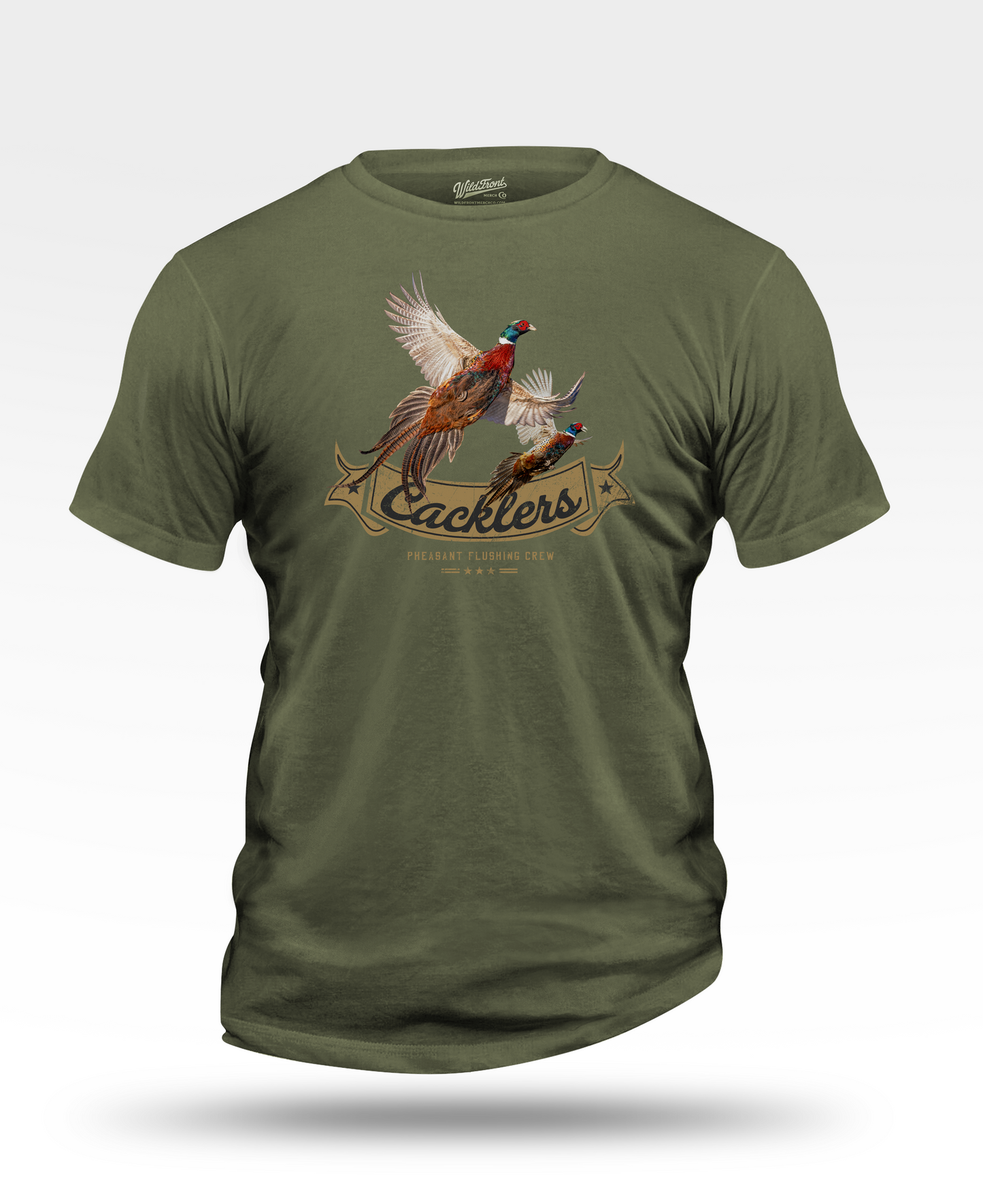 Cacklers Flushing Pheasants T-Shirt