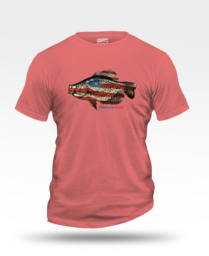 Flag Crappie T-Shirt
