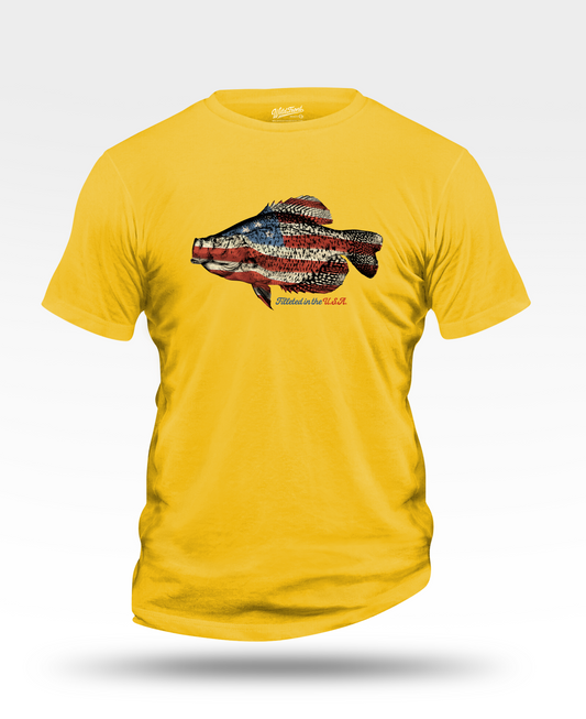 Flag Crappie T-Shirt