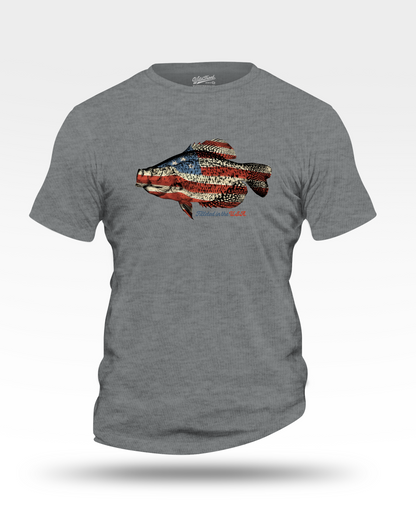 Flag Crappie T-Shirt