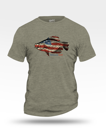 Flag Crappie T-Shirt