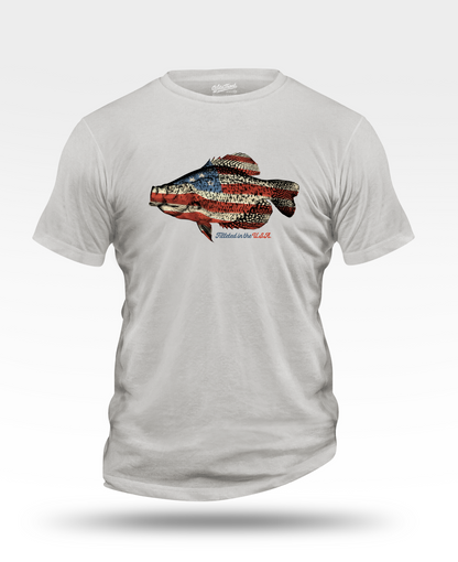Flag Crappie T-Shirt