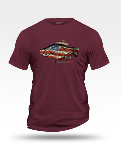 Flag Crappie T-Shirt