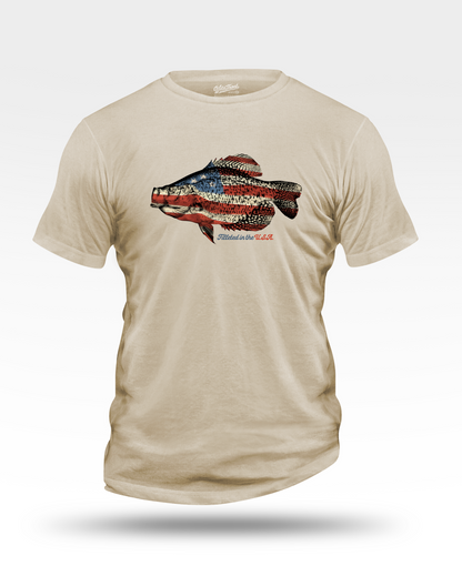 Flag Crappie T-Shirt