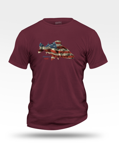 Flag Walleye T-Shirt