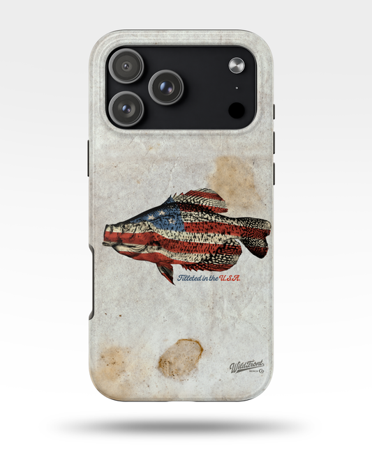 Crappie Filleted In The USA Tough Phone Cases