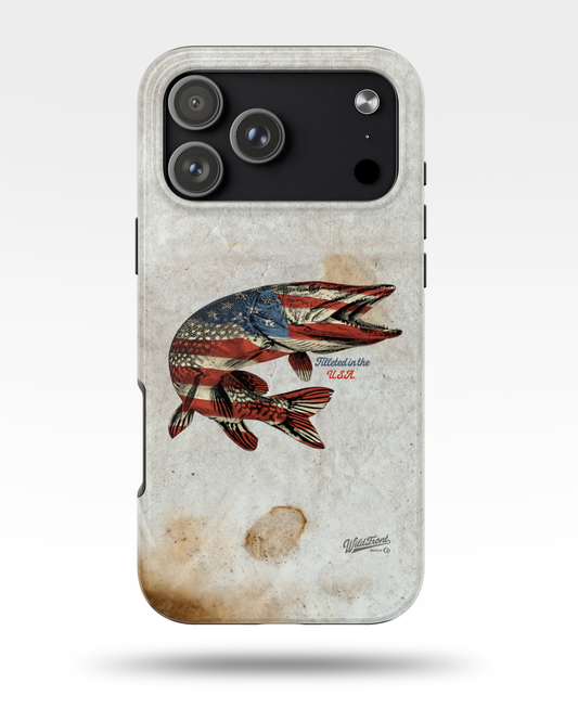 Northern Pike Filleted In The USA Tough Phone Cases