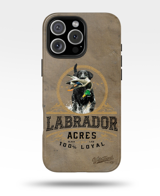 Black Labrador Phone Case