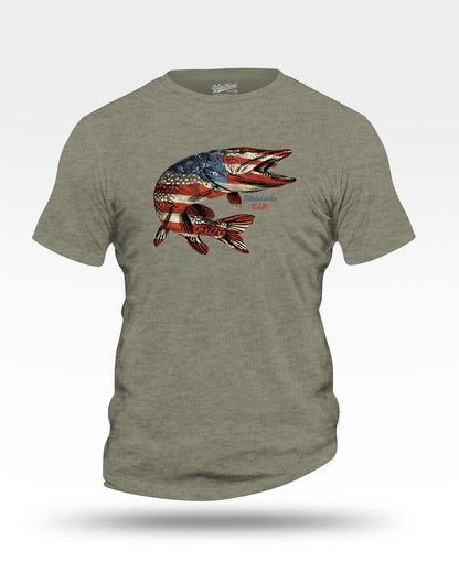 Flag Northern Pike T-Shirt