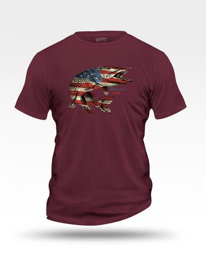 Flag Northern Pike T-Shirt