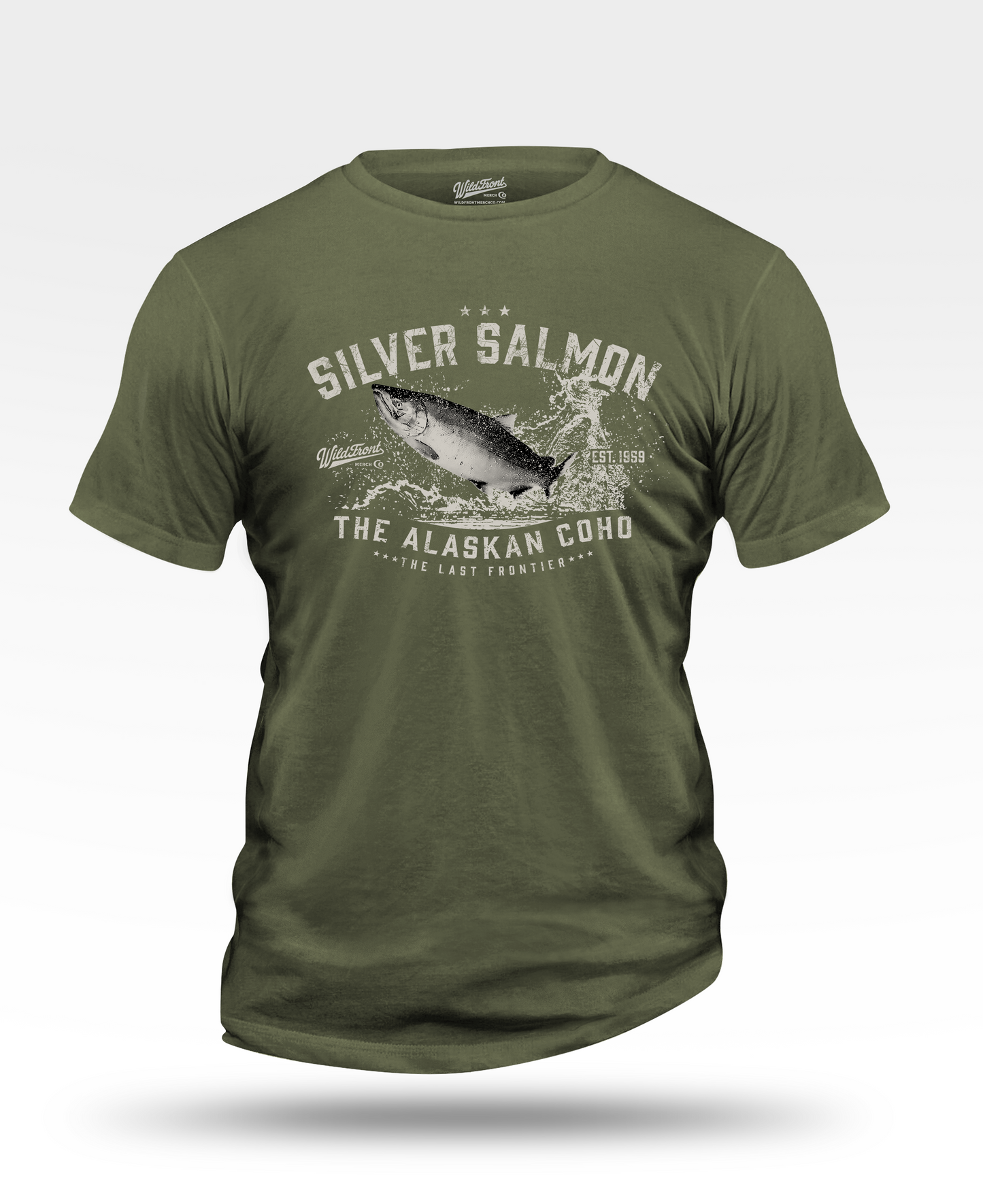 Silver Salmon The Alaskan Coho T-Shirt