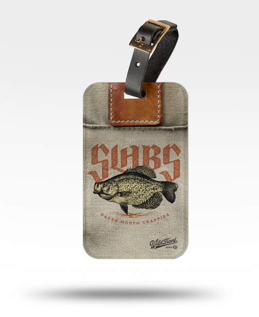 Slabs Crappie Luggage Tag