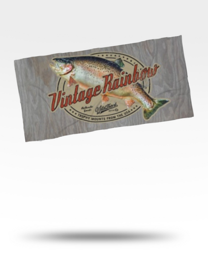 Vintage Rainbow Beach Towel